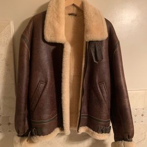 Brown Leather Special Limited Edition Jacket